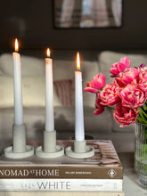 Load image into Gallery viewer, Set of 3 Dinner Candle Holders