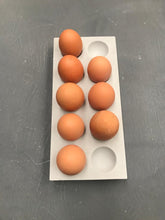 Load image into Gallery viewer, Concrete egg tray 10 eggs
