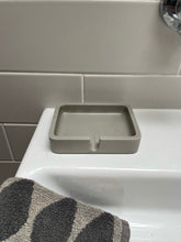 Load image into Gallery viewer, Concrete soap dish available in 4 colours