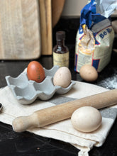 Load image into Gallery viewer, Concrete egg holder, concrete egg tray, egg storage 6 eggs
