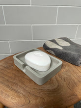 Load image into Gallery viewer, Concrete soap dish available in 4 colours