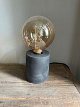 Load image into Gallery viewer, Concrete Monolith table lamp