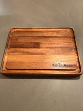 Load image into Gallery viewer, Farmhouse chopping board iroko