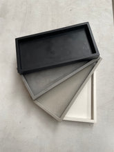 Load image into Gallery viewer, Large rectangular concrete tray 30cm