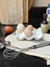 Load image into Gallery viewer, Concrete egg holder, concrete egg tray, egg storage 6 eggs