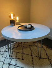 Load image into Gallery viewer, Concrete coffee table round 80cm diameter available in 3 colours