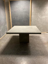 Load image into Gallery viewer, concrete table concrete dining table indoor table outdoor table
