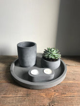 Load image into Gallery viewer, concrete bowl planter
