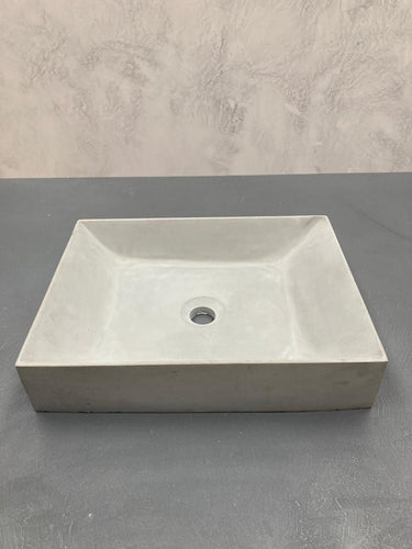 Rectangle concrete sink