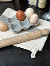 Load image into Gallery viewer, Concrete egg holder, concrete egg tray, egg storage 6 eggs
