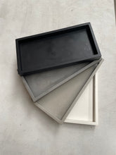 Load image into Gallery viewer, Large rectangular concrete tray 30cm
