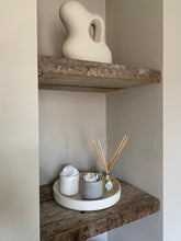 Load image into Gallery viewer, Scandi style deep tray concrete bowl / fruit bowl
