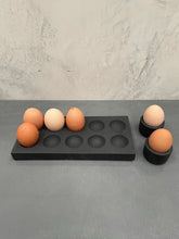 Load image into Gallery viewer, Concrete egg tray 10 eggs
